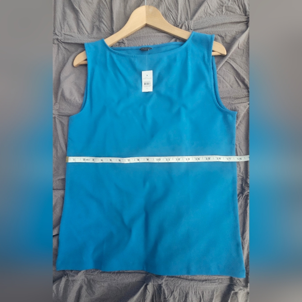 NWT Blue Sleeveless Women's Ann Taylor Top